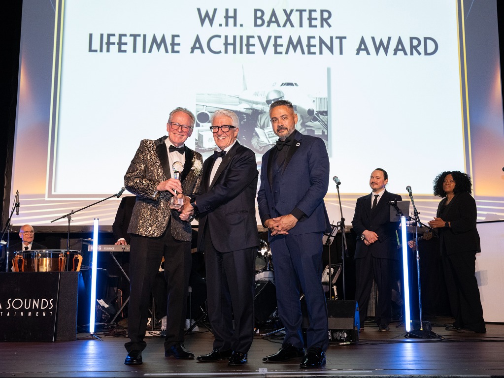 Robert Deluce receives the 2026 W.H. Baxter Lifetime Achievement Award