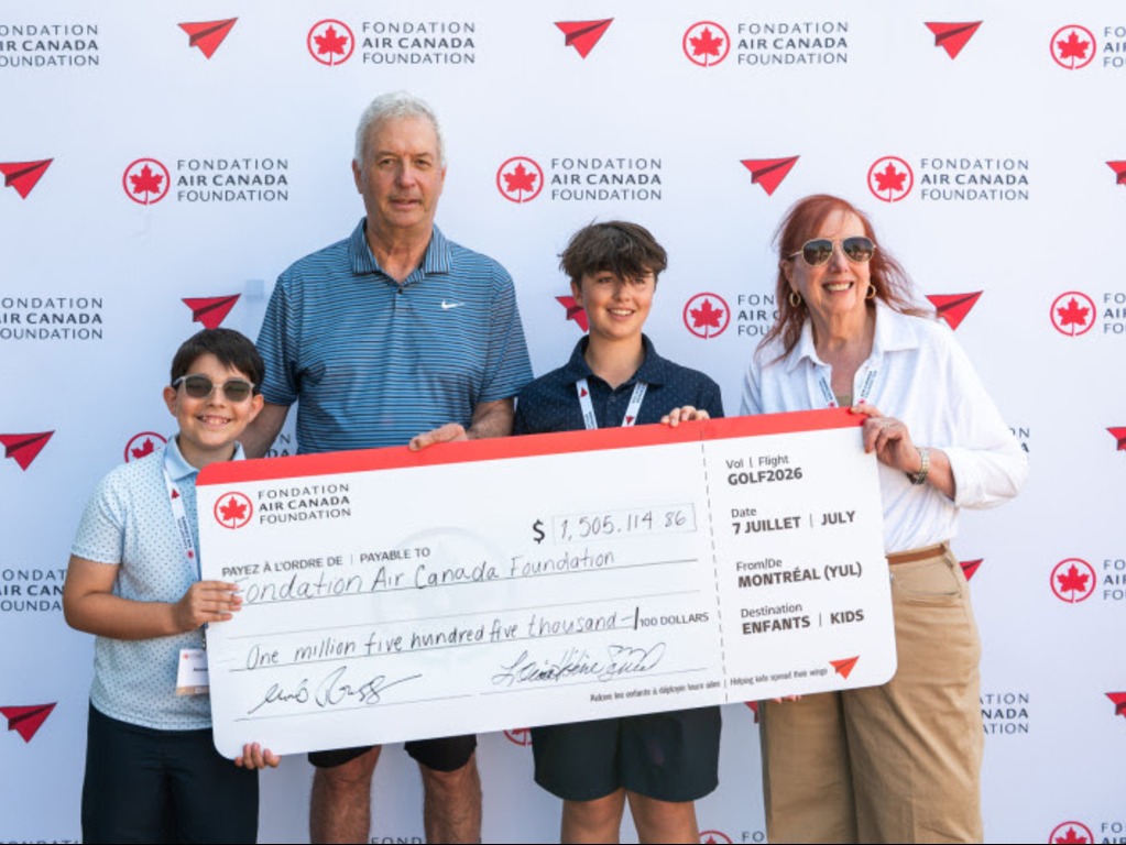 Air Canada Foundation golf tournament raises record-breaking amount