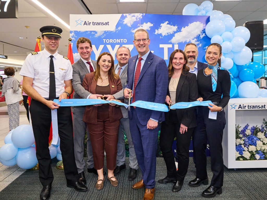 Air Transat takes off with new, non-stop Toronto-Tirana service