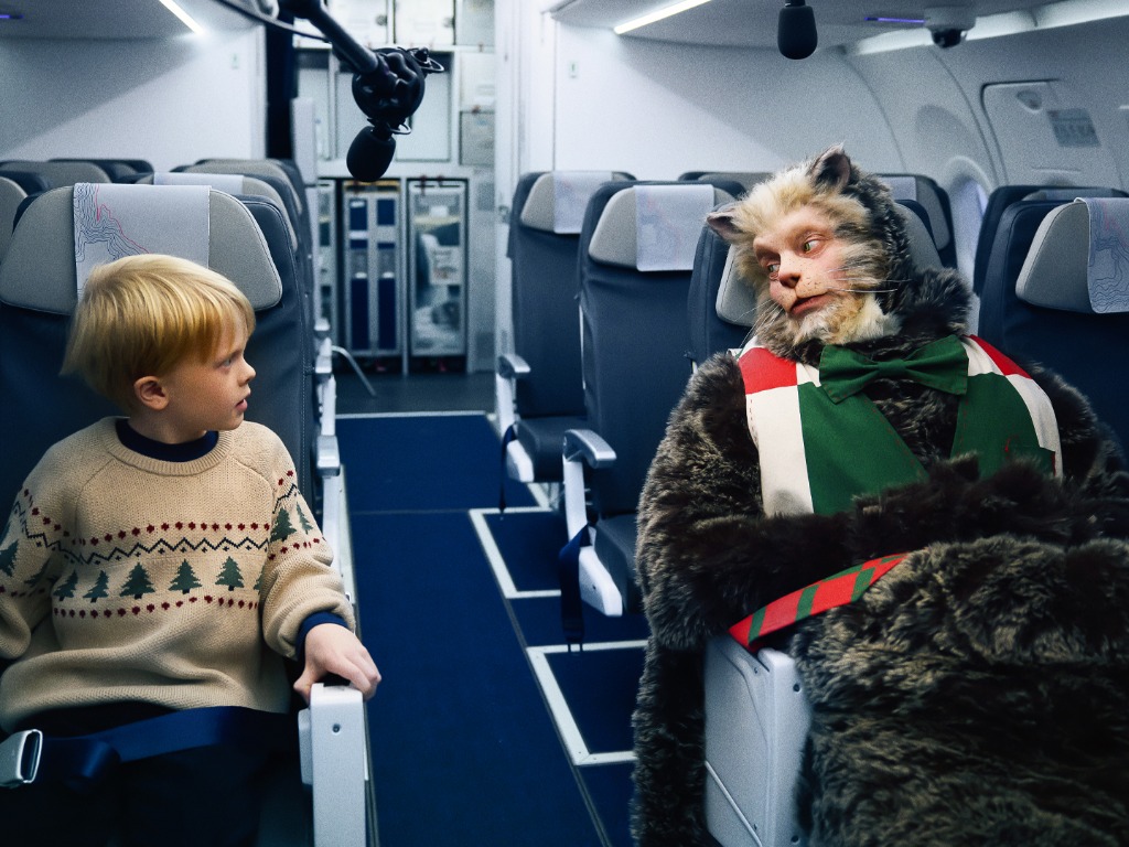 Icelandair showcases Iceland’s folklore with Yule Cat Christmas message
