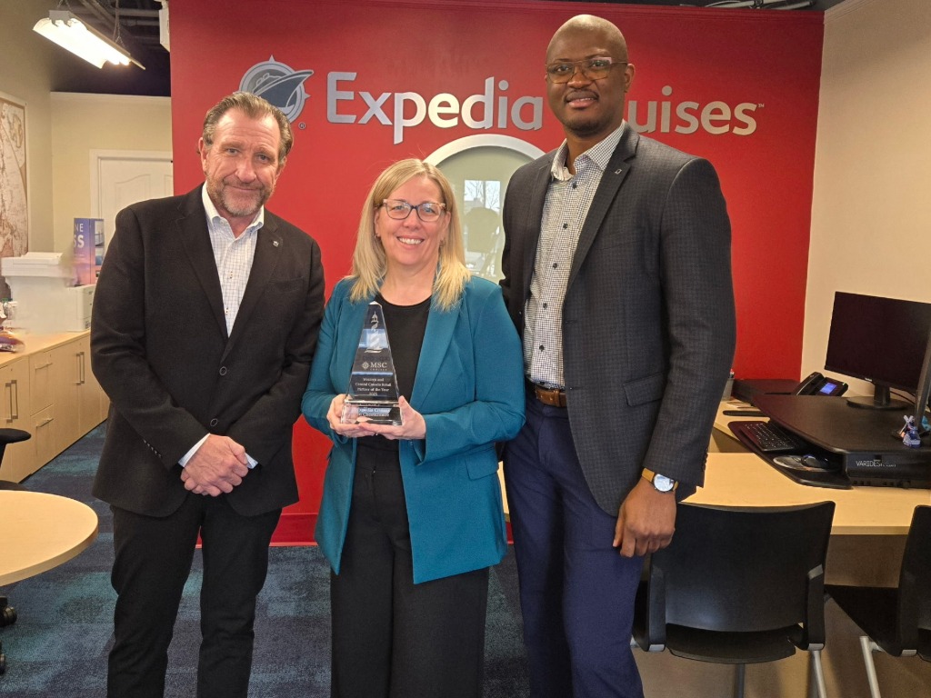 MSC Cruises Canada celebrates travel advisors at awards event