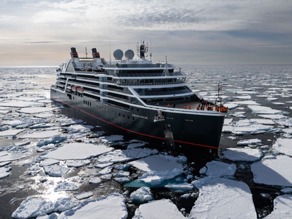 Seabourn to set sail on first-ever “Pole-to-Pole” expedition voyage in 2027