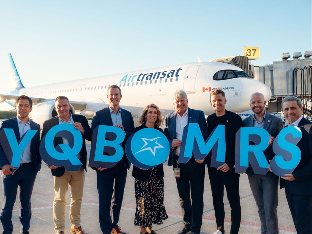 Air Transat expands service to France from Quebec City