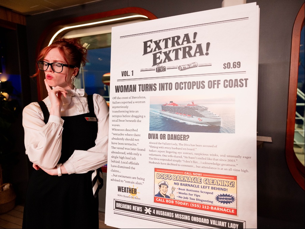 A reimagined Valiant Lady returns to give First Mates something to call their clients about